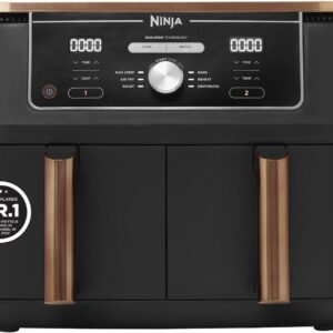 Ninja 9,5-l-Doppel-Heißluftfritteuse | 6-in-1 · Doppelschubladen · 🔥 Angebot endet bald